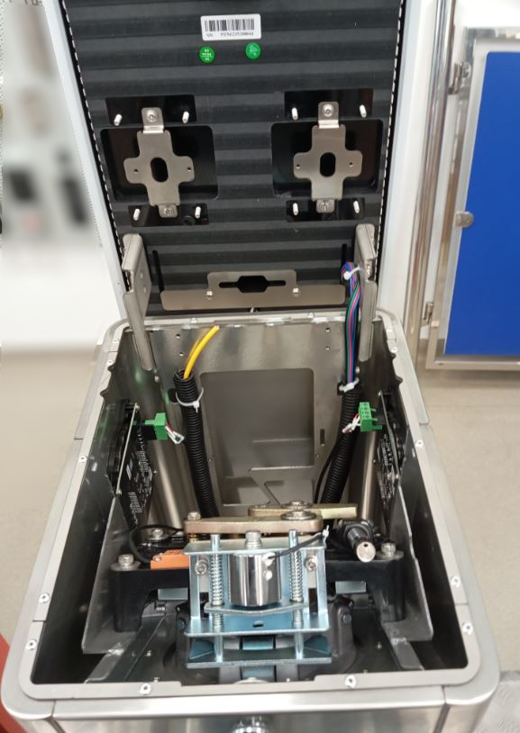 Egylb fl-automata ejtkaros forgvilla, ZKTeco TS-MTS1000 nyitva 4